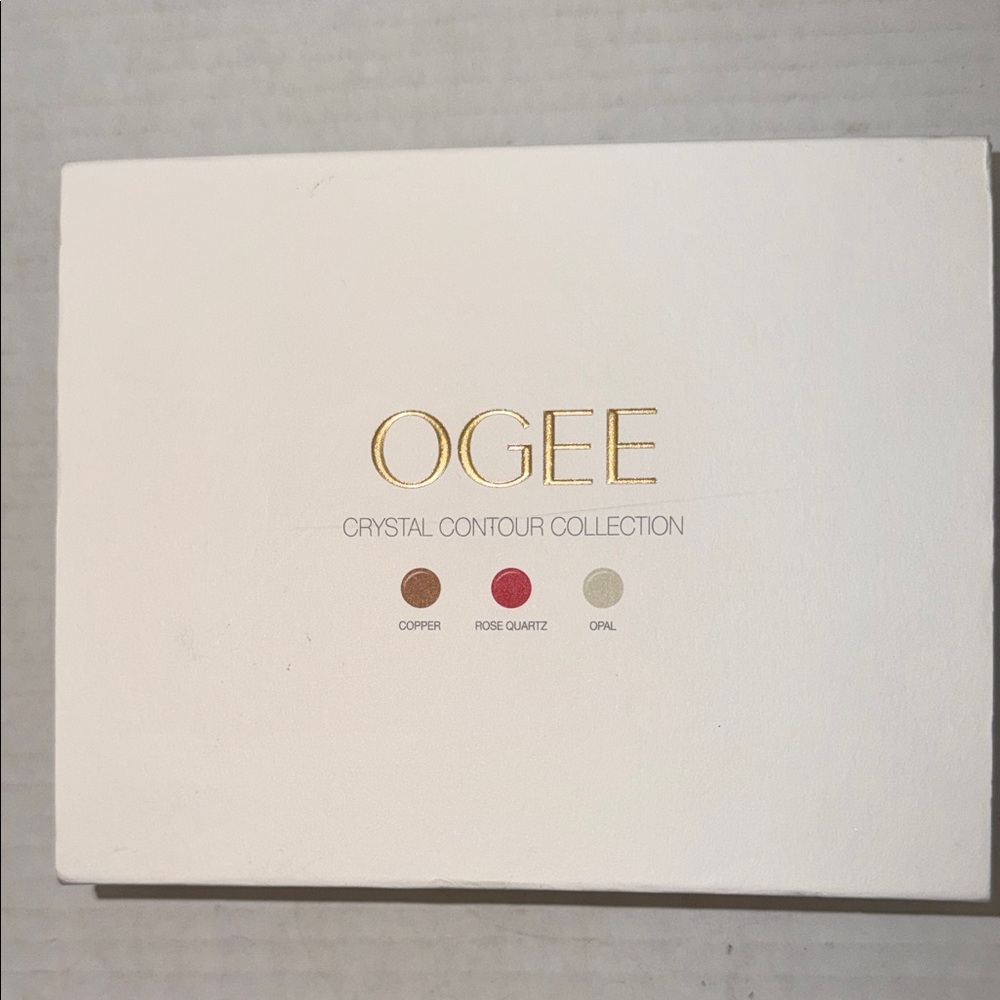 OGEE Crystal Contour Collection - Copper, Rose Quartz, Opal